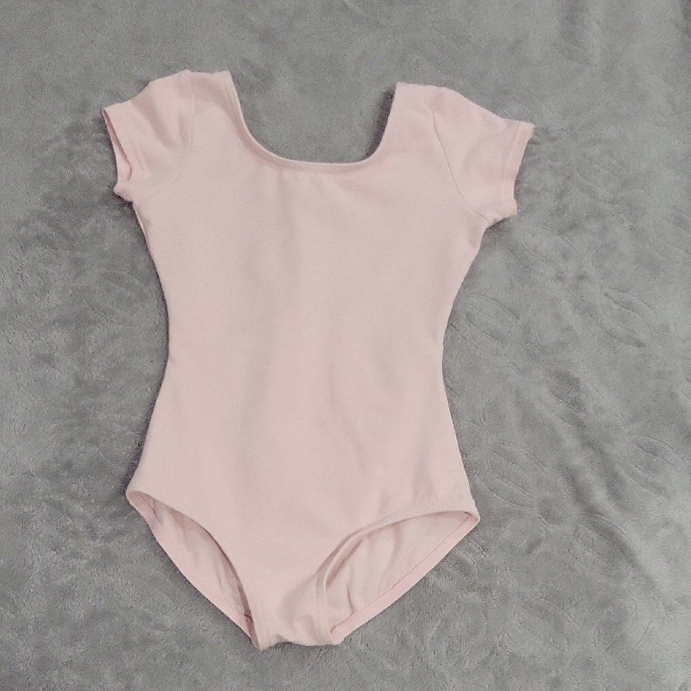 Capezio Pink Dance Leotard, Size Intermediate (6/6x)